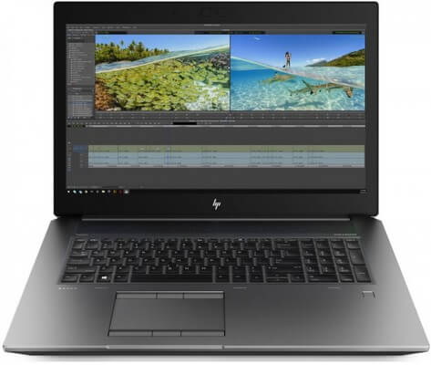 Замена жесткого диска на ноутбуке HP ZBook 17 G6 6TR81EA